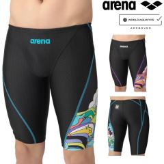 �A���[�i ARENA ���j���� �����Y WA���F���f�� ���[�V���O�X�p�b�c �n�[�t���b�O AQUA RACING ECO AQUA STRIPE-D NEO EARTH 2025�N�t�ă�
