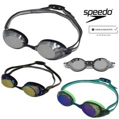 �X�s�[�h SPEEDO ���j ���[�V���O�S�[�O�� ���@���N�C�b�V���[3.0 �~���[�����Y Vanquisher 3.0 Mirror �N�b�V�����t�� ANTI-FOG ������