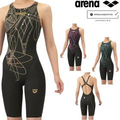 ARENA アリーナ セイフリーバックスパッツ 水泳 水着 ARN4020W-BKRDの