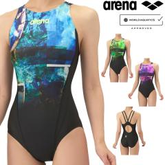 �A���[�i ARENA ���j���� ���f�B�[�X WA���F���f�� ���[�V���O�����s�[�X �I�[�v���o�b�N �_�u���X�g���b�v AQUA RACING ECO AQUA STRIPE