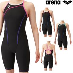 スピード 女性用 競泳水着 ハーフスパッツ（ワイルドチェリー・サイズ