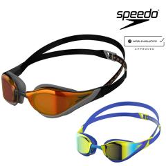 �~���[�S�[�O�� ���j �X�s�[�h SPEEDO �t�@�X�g�X�L���s���A�t�H�[�J�X�~���[ Fastskin Pure Focus Mirror FINA���F WA���F���f�� �X�C�~