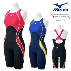 即納可☆【MIZUNO】ミズノ 競泳用GX・SONIC V MR ハーフスーツ マルチ