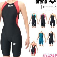 �A���[�i ARENA ���j���� �W���j�A���q WA���F���f�� AQUA RACING ECO AQUA STRIPE-D ���[�V���O�����s�[�X�X�p�b�c �I�[�v���o�b�N �n�[