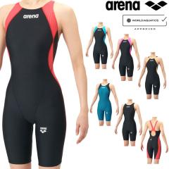 �A���[�i ARENA ���j���� ���f�B�[�X WA���F���f�� AQUA RACING ECO AQUA STRIPE-D ���[�V���O�����s�[�X�X�p�b�c �I�[�v���o�b�N �n�[�t