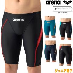 �A���[�i ARENA ���j���� �W���j�A�j�q WA���F���f�� AQUA RACING ECO AQUA STRIPE-D ���[�V���O�X�p�b�c �n�[�t���b�O 2026�N�t�ă��f��