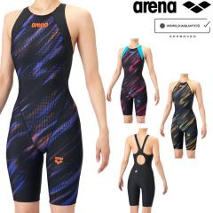 �A���[�i ARENA ���j���� ���f�B�[�X WA���F���f�� AQUA RACING ECO AQUA STRIPE-D ���[�V���O�����s�[�X�X�p�b�c �I�[�v���o�b�N �n�[�t