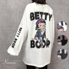 BETTY BOOP xeBu[v xeB OX[u TVc TVc Tee  vg fB[X y [֑z