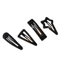 �w�A�N���b�v 4��ރZ�b�g �u���b�N �� �� �����` �O�p �X�^�[ �V���v�� 6-8cm ������ �w�A�s�� ������ �w�A�A�N�Z�T���[ �N���b�v �芪