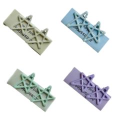 �w�A�N���b�v 4�F�Z�b�g �� �X�^�[ �V���v�� 4cm �p�[�v��/�O���[��/�u���[/�C�G���[ ������ �w�A�s�� ������ �w�A�A�N�Z�T���[ �N���b�v