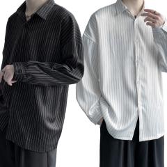 �V���c �����Y �X�g���C�v �u���b�N �z���C�g ���� ���n �X�^�C���b�V�� ���C�� �V���v�� �j��