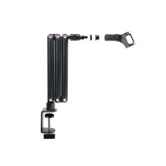 �}�C�N�X�^���h �N�����v�� �}�C�N�A�[�� 3�֐� �܂肽���ݎ� 3/8�C���`�Ή� �܂��� �X�^���h �}�C�N �z�M ���� �z�M�p �܂��ݎ� ��