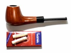 活性炭フィルター付属純木製マドロスパイプ(葉タバコ:シャグなど用) 喫煙具