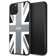 MINI iPhone 11 Pro Max �P�[�X TPU+�����K���X �w�� �J�o�[ �A�C�t�H��