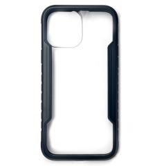 iPhone13 Pro Max �P�[�X �o���p�[ 6.7�C���` �ϏՌ� �A���~�t���[�� + �w�ʃN���A PC�o�b�N�J�o�[ �u���b�N �A�C�t�H��13promax �o���p