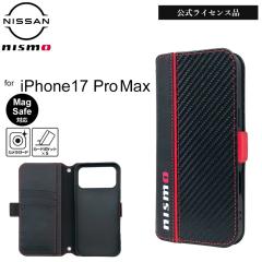 NISMO iPhone 17 ProMax �P�[�X �蒠�^ MagSafe�Ή� �j�X�� �������C�Z���X iPhone17ProMax �J�o�[ �蒠�^�P�[�X �J�[�h���[ �X�^���h�@