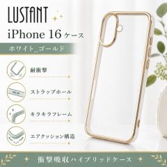 iPhone 16 �P�[�X �N���A �J�����ی� iPhone16 �A�C�t�H��16 �ϏՌ� ������� ���킢�� �z���C�g �S�[���h �\�t�g �n�[�h �X�}�z�P�[�X 