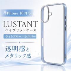 iPhone 16 �P�[�X �C���O���� �G�A�N�b�V���� �Ռ��z�� �J�����ی� ���^���b�N TPU �|���J�[�{�l�[�g �n�C�u���b�h LUSTANT ���C�g�u���[