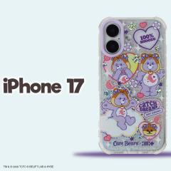 iPhone 17 �P�[�X Care Bears �P�A�x�A ILLIT �X�E�B�[�g�h���[���x�A SKINNYDIP �N���A �O���b�^�[ �ϏՌ� ���C�����X�[�d�Ή� ���K�i