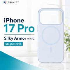iPhone17 Pro �P�[�X Magsafe�Ή� �}�O�Z�[�t �u���[ �y�� ���� �V���N�̂悤�Ȏ�G�� �J�o�[ Silky Armor �A�C�t�H�� �A�b�v�� �l�C ��