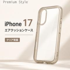 iPhone 17 �P�[�X �N���A �ϏՌ� ������ �u���E�� �X�g���b�v�z�[���t�� iPhone17 �P�[�X �N���A iPhone17 �P�[�X �N���A �ϏՌ� iPhone 