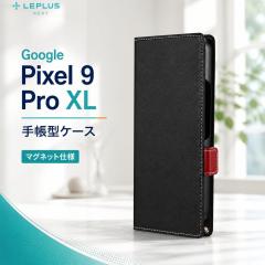 Google Pixel 9Pro XL �P�[�X �u���b�N �蒠�^ �}�O�l�b�g �蒠�^�P�[�X �J�[�h���[ �J�[�h�|�P�b�g ���^ �y�� �A���h���C�h �O�[�O�� �s