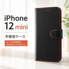 iPhone 12 mini �P�[�X �蒠�^ �}�O�l�b�g iPhone12mini �A�C�t�H��12�~�j �蒠�^�P�[�X ��v �u���b�N ���b�h �J�o�[ �\�t�g �n�[�h �X