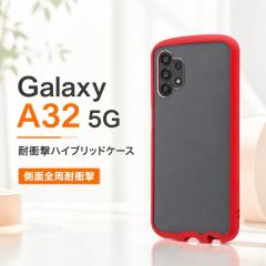 Galaxy A32 �P�[�X �w�ʃN���A �ϏՌ� �N���A ���b�h �� red GalaxyA32 SC-54A au SCG07 �M�����N�V�[ �G�[�T�[�e�B�[�c�[ �J�o�[ TPU �n