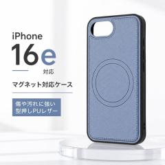 iPhone 17e �P�[�X �C���O���� iPhone 16e �Ռ��z�� �J�����ی� PU���U�[ TPU MagSafe �u���[ �X�}�z�P�[�X �X�}�[�g�t�H���P�[�X �ی�J