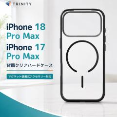 iPhone 18 Pro Max �n�[�h�P�[�X �}�O�l�b�g�Ή� �N���A �u���b�N �g���j�e�B iPhone 17 Pro Max Luce �Ռ��z�� ���^ �w�ʃN���A �{�^��