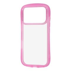 iPhone18 Pro / iPhone17 Pro �P�[�X �N���A�s���N �n�C�u���b�h �^�t�P�[�X Puffull �ϏՌ� �X�g���b�v�z�[�� ���C�����X�[�d�Ή� ���C
