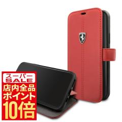 iPhone11 Pro �P�[�X �蒠�^ Ferrari �{�v �X�g���C�v ���b�h �t�F���[�� FEHDEFLBKSN58RE �X�}�z�P�[�X �A�C�t�H���P�[�X �X�}�[�g�t�H