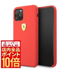 iPhone11 Pro �P�[�X Ferrari �V���R�� ���S ���b�h �t�F���[�� FESSIHCN58RE �X�}�z�P�[�X �A�C�t�H���P�[�X �X�}�[�g�t�H���P�[�X �g��
