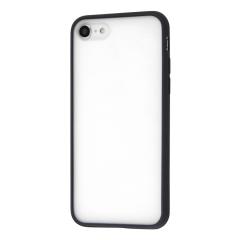 iPhone SE ��3���� ��2���� 8 7 �}�b�g�n�C�u���b�h�P�[�X SHEER �V�A�[�z���C�g �u���b�N