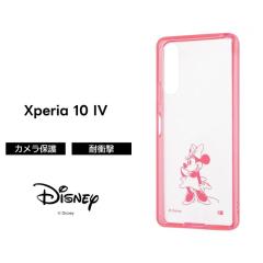 Xperia 10 IV �P�[�X �f�B�Y�j�[ �~�j�[ �L�����N�^�[ �N���A �ϏՌ� Xperia10IV SOG07 SO-52C �J�o�[ �X�}�z�P�[�X �~�j�[�}�E�X ���� 