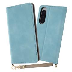 Xperia5IV �P�[�X �蒠�^ �u���[ Xperia 5 IV �G�N�X�y���A �ϏՌ� �蒠�^�P�[�X �J�o�[ �\�t�g �\�t�g�P�[�X �n�[�h �n�[�h�P�[�X �X�}