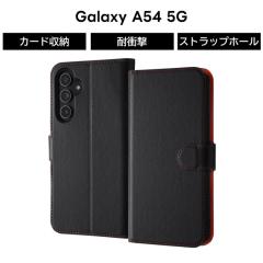 Galaxy A54 5G �P�[�X �M�����N�V�[A54 �蒠�^ �}�O�l�b�g �x���g �u���b�N ���b�h �蒠�^�P�[�X GalaxyA54 SC 53D SCG21 �\�t�g �\�t�g