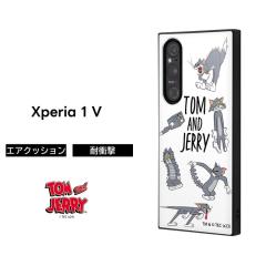 Xperia 1 V �P�[�X �g���ƃW�F���[ �g�� Xperia1V SO-51D SOG10 �G�N�X�y���A �ϏՌ� �\�t�g �n�[�h �X�}�z�P�[�X �L�����N�^�[ Xperia1V