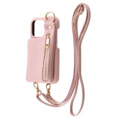 iPhone 15 Pro �P�[�X �s���N iPhone15Pro �A�C�t�H��15�v�� ���U�[ �V�����_�[ �X�g���b�v �J�[�h���� �|�[�` �\�t�g �n�[�h �X�}�z�P�[