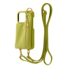 iPhone 15 Pro �P�[�X �O���[�� iPhone15Pro �A�C�t�H��15�v�� ���U�[ �V�����_�[ �X�g���b�v �J�[�h���� �|�[�` �\�t�g �n�[�h �X�}�z�P