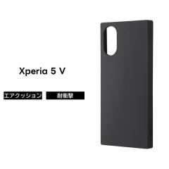 Xperia 5 V �P�[�X �u���b�N Xperia5V SO-53D SOG12 XQ-DE44 �G�N�X�y���A �}�b�g �ϏՌ� ��v �V���v�� �\�t�g �\�t�g�P�[�X �X�}�z�P�[