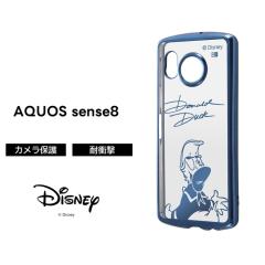 AQUOS sense8 �P�[�X �h�i���h�_�b�N �f�B�Y�j�[ �N���A ���^���b�N AQUOSsense8 SH-54D SHG11 �A�N�I�X�Z���X8 �\�t�g �X�}�z�P�[�X �L