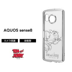 AQUOS sense8 �P�[�X �g���ƃW�F���[ �g�� �g���W�F�� �N���A ���^���b�N AQUOSsense8 SH-54D SHG11 �A�N�I�X�Z���X8 �\�t�g �X�}�z�P�[