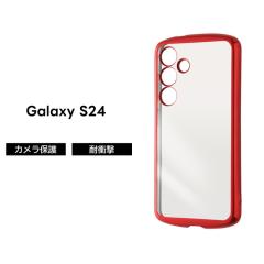 Galaxy S24 �P�[�X �N���A ���^���b�N ���b�h GalaxyS24 SC-51E SCG25 �M�����N�V�[S24 �N���A�P�[�X �ϏՌ� �\�t�g �X�}�z�P�[�X ����