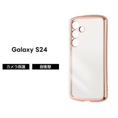 Galaxy S24 �P�[�X �N���A ���^���b�N �S�[���h GalaxyS24 SC 51E SCG25 �M�����N�V�[S24 �N���A�P�[�X �ϏՌ� �\�t�g �X�}�z�P�[�X ����