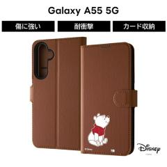 Galaxy A55 5G �P�[�X �f�B�Y�j�[ �v�[ �C���O���� ���܂̃v�[���� �X�g���b�v�z�[���t�� �J�[�h���[ �}�O�l�b�g�J�� �蒠�^ PU���U�[ TP