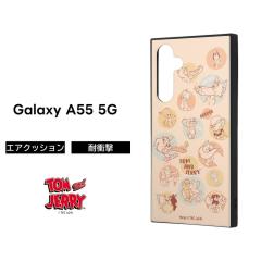 Galaxy A55 5G �P�[�X �g���ƃW�F���[ GalaxyA55 SC-53E SCG27 �M�����N�V�[A55 �g�� �W�F���[ �ϏՌ� ��v �\�t�g �n�[�h �X�}�z�P�[�X 