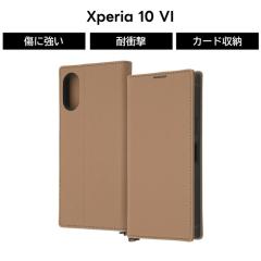 Xperia 10 VI �P�[�X �u���E�� �蒠�^ Xperia10VI SO-52E �G�N�X�y���A10VI ���U�[�P�[�X �蒠�^�P�[�X �ϏՌ� �\�t�g �n�[�h �X�}�z�P�[