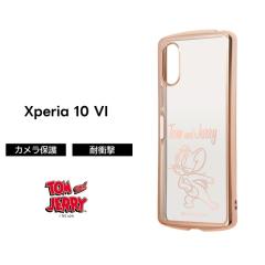 Xperia 10 VI �P�[�X �g���ƃW�F���[ �N���A Xperia10VI SO-52E �G�N�X�y���A10VI �L�����N�^�[ ���� ���^���b�N �\�t�g �X�}�z�P�[�X ��