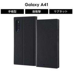 Galaxy A41 �P�[�X �蒠�^ �}�O�l�b�g �� docomo SC 41A au SCV48 ���U�[ �u���b�N �V���v�� �ϏՌ� IC�J�[�h�|�P�b�g �M�����N�V�[ �G�[